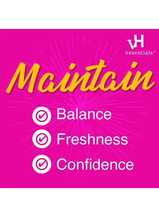 vH essentials Prebiotic Vaginal Suppositories, pH Balanced for Feminine Odor, Hygiene, and Health - Image 4